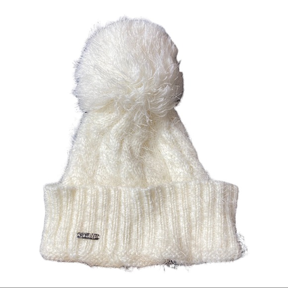 Calvin Klein Accessories - Calvin Klein winter beanie with pom Pom